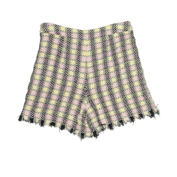 Oscar de la Renta Italian Wool Blend Tweed Shorts Sz 6